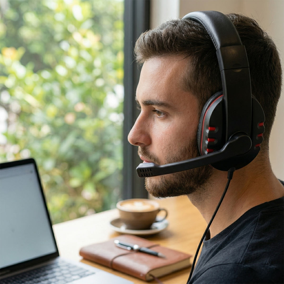 SOYTO Headphone Kabel Gaming Headset Mic Driver 40mm Jack 3.5mm - GM003 Gambar produk SOYTO Headphone Kabel Gaming Headset Mic Driver 40mm Jack 3.5mm - GM003