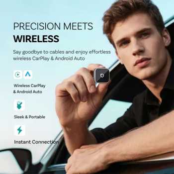 Ottocast Wireless Carplay Mini Slim 2in1 Dongle Android Auto Adapter - CP88-T2