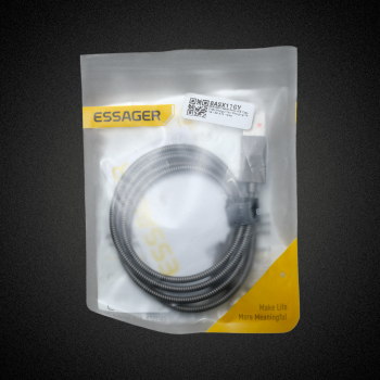 Gambar produk ESSAGER Kabel Data USB A to Type C Multifungsi Fast Charging 100W 1M - ES-X75