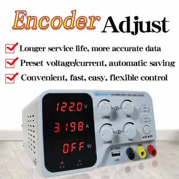 Gambar produk LONGWEI Power Supply Adjustable DC Variable Voltage 120V 3A 360W - PDS-1203M