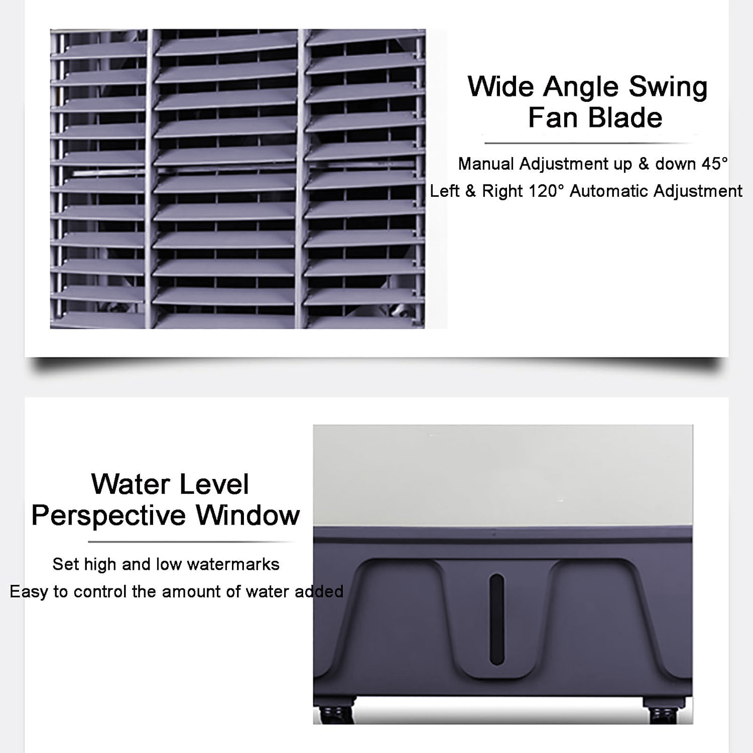 TaffHOME Kipas Air Cooler Industrial Pendingin 3 Speed 8.5m/s 135W 40L - 5000 Gambar produk TaffHOME Kipas Air Cooler Industrial Pendingin 3 Speed 8.5m/s 135W 40L - 5000