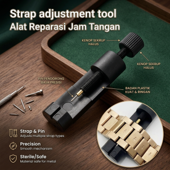 RUIMAS Alat Reparasi Jam Tangan Watch Chain Pin Adjuster Kit - RM224