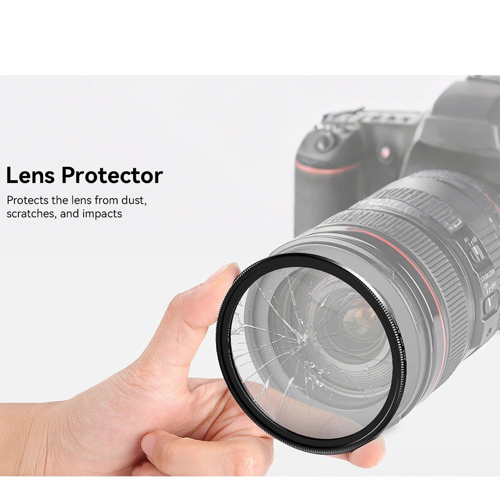 Gambar produk APEXEL Lensa Filter Kamera Smartphone Multi Coating 3in1 Clip 67mm - APL-67FL3S