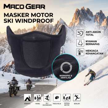Maco Gear Masker Motor Ski Windproof Protection - ID-B-A