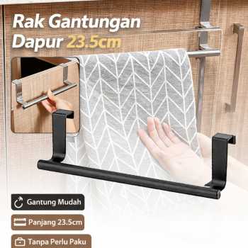Stouge Rak Gantungan Handuk Stand Rack Kitchen Hanger Cabinet 23.5cm - PXM20
