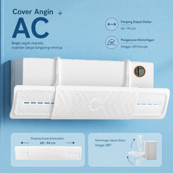 TaffHOME Cover AC Adjustable Air Conditioner Windshield Deflector - HC793