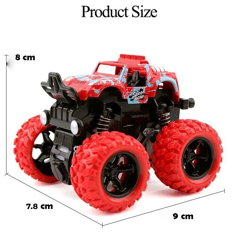 Monster Zap Mainan Mobil Jip Off Road 4 Drive Inertial Bigfoot - JW689 Gambar produk Monster Zap Mainan Mobil Jip Off Road 4 Drive Inertial Bigfoot - JW689 - 8