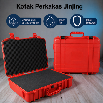 Fixaro Kotak Perkakas Jinjing Storage Tool Box Bag with Sponge - TH01