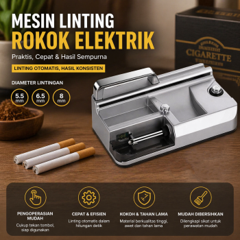 JOXO Mesin Linting Rokok Electric Cigarette Roller 5.5mm 6.5mm 8mm - HL317