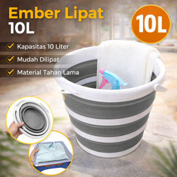 AsyPets Ember Lipat Water Bucket Foldable Collapsible 10L - ST360