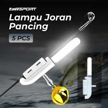 TaffSPORT Lampu Pancing Joran LED Lonceng Luminous 5 PCS with Battery - LM-50