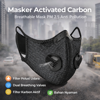 Gambar produk ACE Masker Activated Carbon Breathable Mask PM 2.5 Anti Pollution - 311