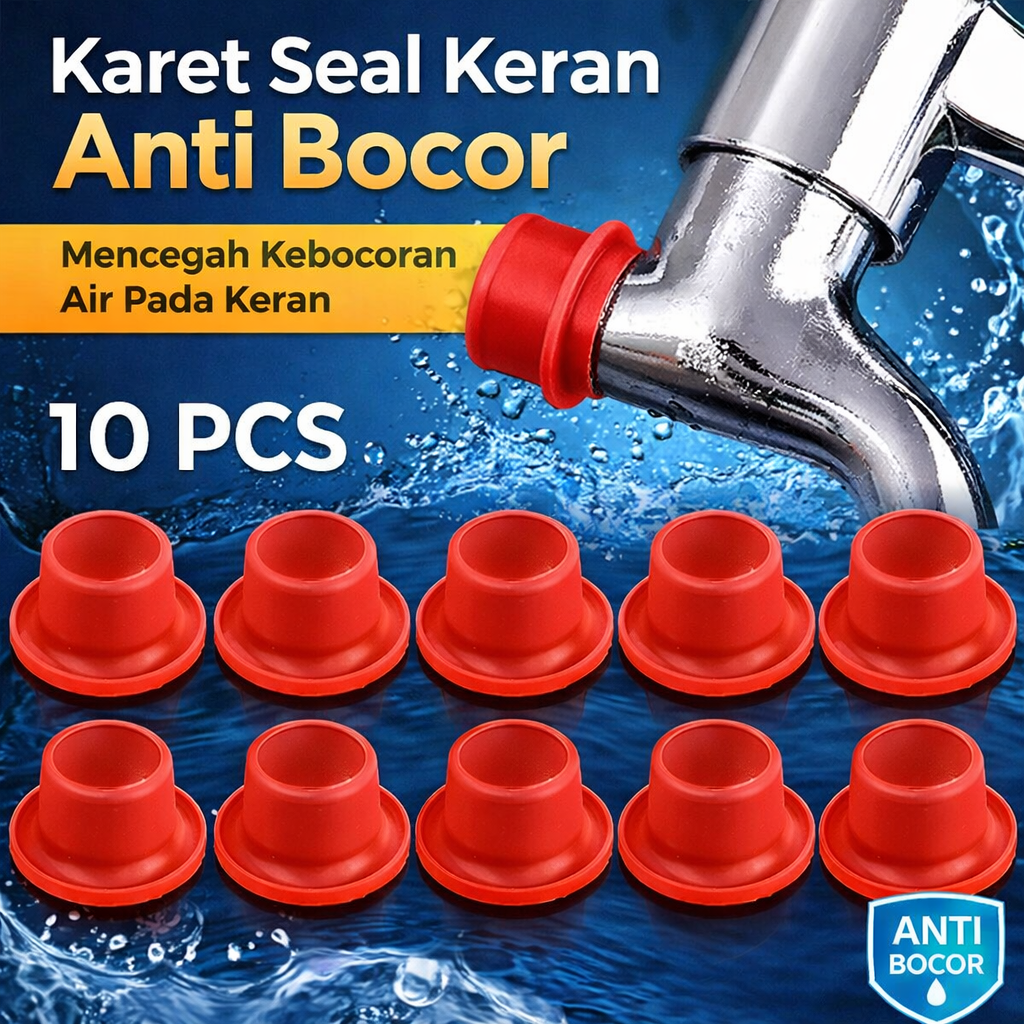 Gambar produk TaffHOME Karet Seal Keran Anti Bocor Gasket Rubber 10 PCS - P1