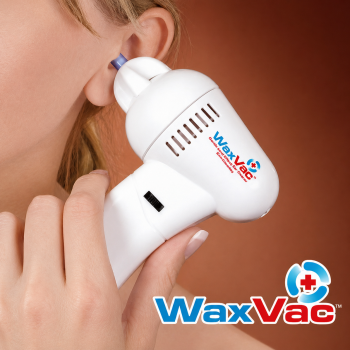 WaxVac Pembersih Kotoran Telinga Electric Ear Wax Vacuum Silicon Tip - 682