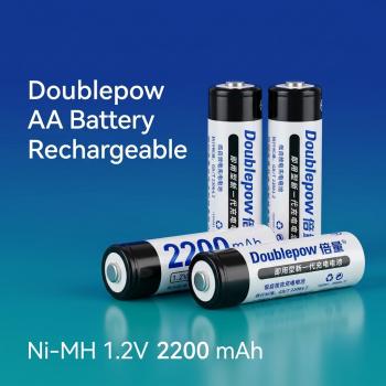Doublepow Baterai Isi Ulang AA Ni-MH Button Top 2200mAh 1.2V 4 PCS - DP-AA780