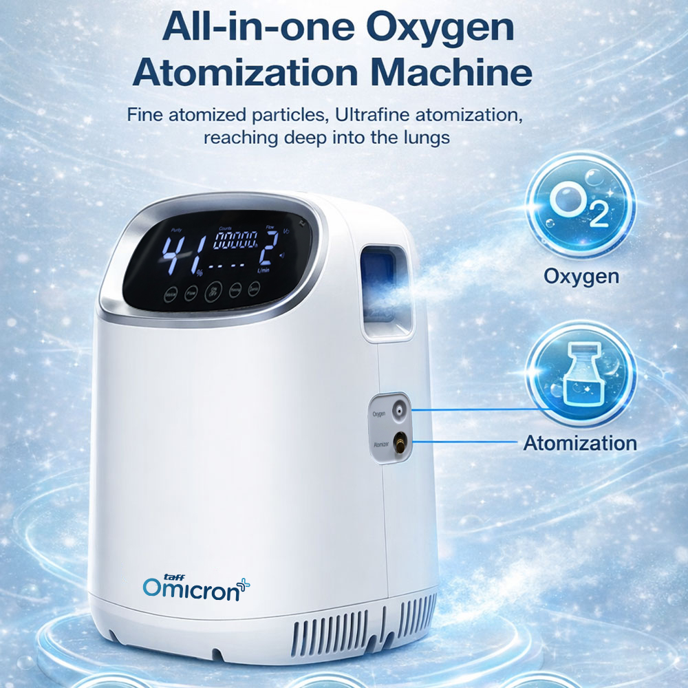 Gambar produk TaffOmicron Konsentrator Oksigen Portable Car Oxygen Concentrator 7L - YK-Y201