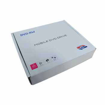Gambar produk External CD/DVD RW Optical Drive USB Type C for Laptop - CB31005 - Kemasan
