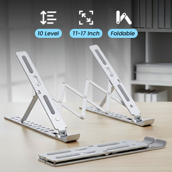Xunbeifang Stand Laptop Aluminium Dudukan Holder Foldable 10 Level - SG-001