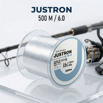 Gambar produk JUSTRON Senar Pancing Nylon Invisible Spot Fishing Line 500M 6.0 - MR-500M