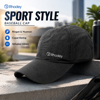 Rhodey Topi Baseball Cap Polos Sport Style - MZ237