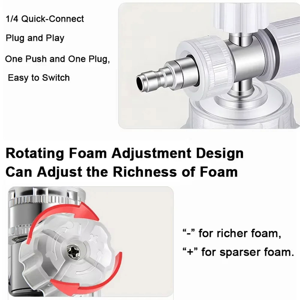 Karcher Semprotan Cuci Mobil Foam Lance Gun Car Wash Cannon Sprayer 1L - SL-K-710 Gambar produk Karcher Semprotan Cuci Mobil Foam Lance Gun Car Wash Cannon Sprayer 1L - SL-K-710