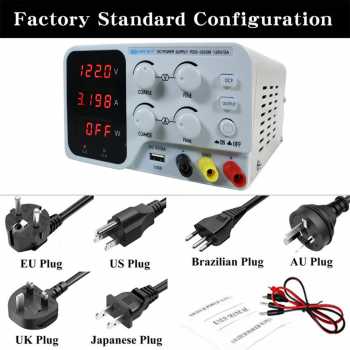 Gambar produk LONGWEI Power Supply Adjustable DC Variable Voltage 120V 3A 360W - PDS-1203M