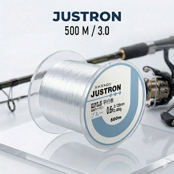Gambar produk JUSTRON Senar Pancing Nylon Invisible Spot Fishing Line 500M 3.0 - MR-500M