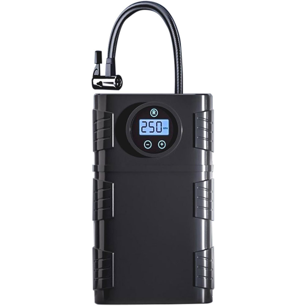 Fityle Pompa Ban Elektrik Portable Air Compressor 120W 3000mAh - EG316 Gambar produk Fityle Pompa Ban Elektrik Portable Air Compressor 120W 3000mAh - EG316 - 6