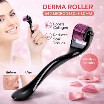 Gambar produk Mengsha Derma Roller Scar Acne Jerawat 540 Microneedles 1.0mm - DRS100