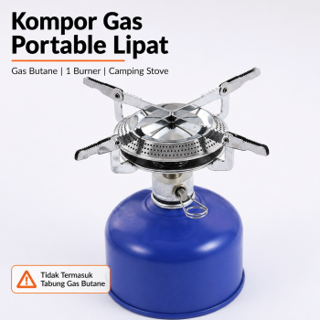 JO Kompor Gas Portable Mini Ultralight 1 Burner Camping Stove - KL-S2