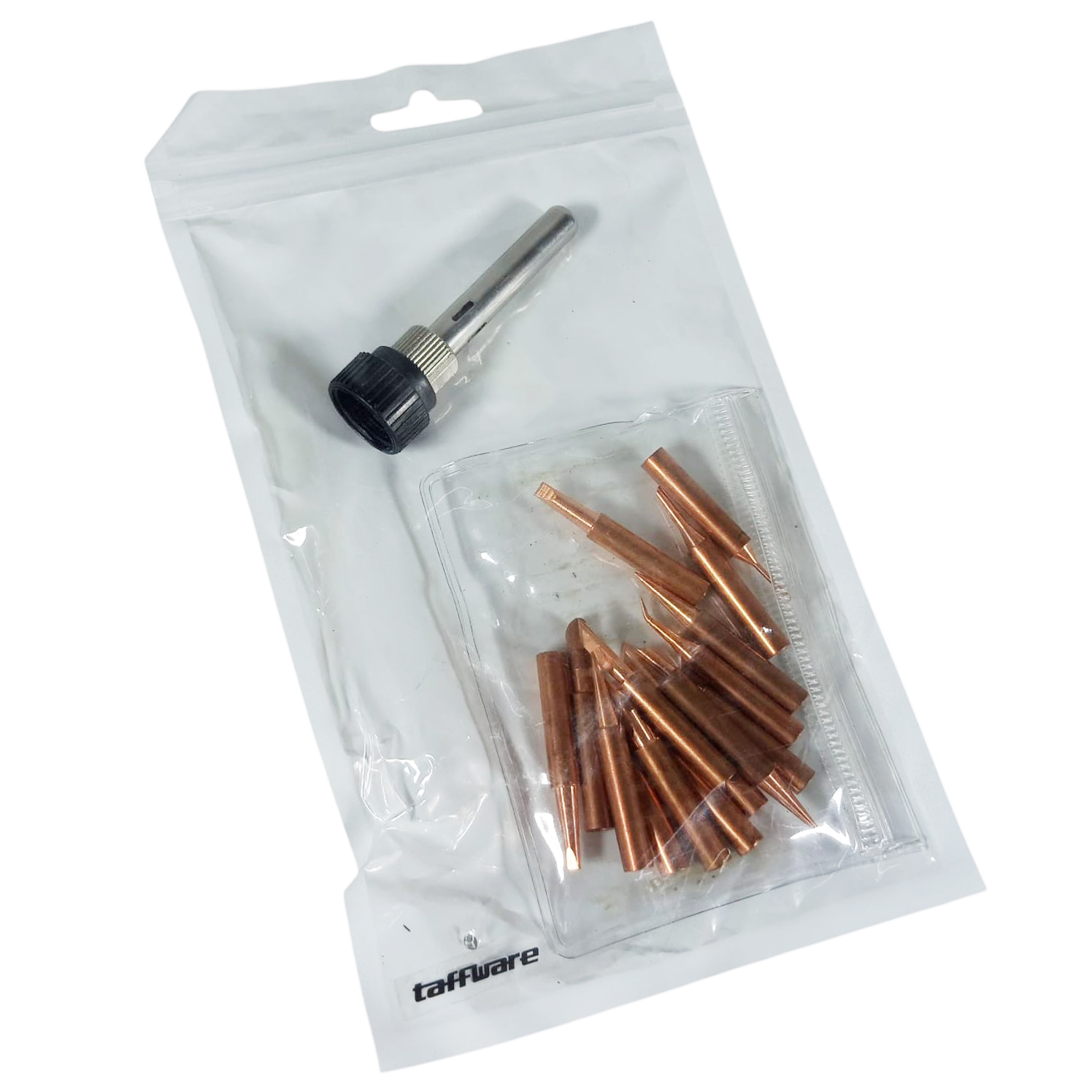 Taffware Set Mata Solder Iron Tip Nonmagnetic 15 PCS for Hakko 936 - 556 Gambar produk Taffware Set Mata Solder Iron Tip Nonmagnetic 15 PCS for Hakko 936 - 556