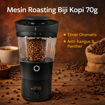 Trieste Mesin Roasting Biji Kopi Sangrai Coffee Bean Roaster 70g - SJ-CR01