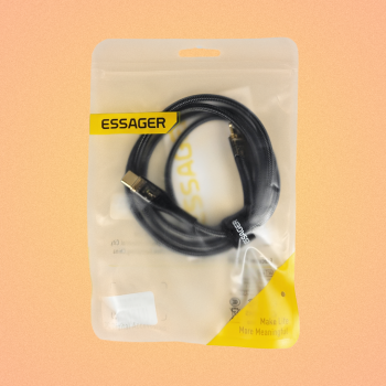 Gambar produk ESSAGER Kabel Data Type C to Lightning PD Quick Charging LED 29W 3A 2M - ES-X29 - Kemasan