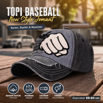 ZHENYUEQI Topi Baseball Cap Bordir New Style Jomant - MZ085