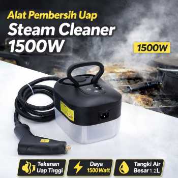 HOMGEEK Alat Pembersih Uap Steam Cleaner Adjustable Multi Brush 1500W - HC3800 PRO