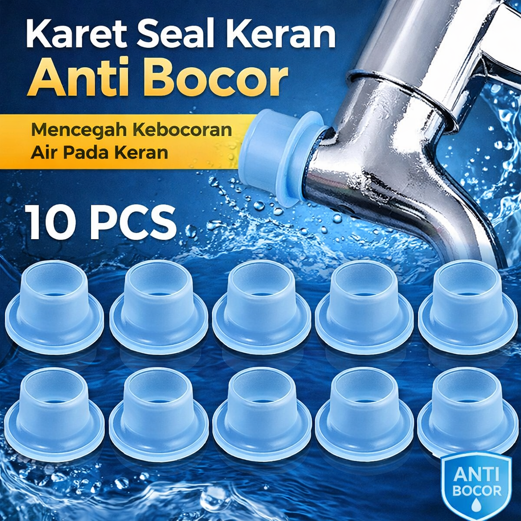 Gambar produk TaffHOME Karet Seal Keran Anti Bocor Gasket Rubber 10 PCS - P1