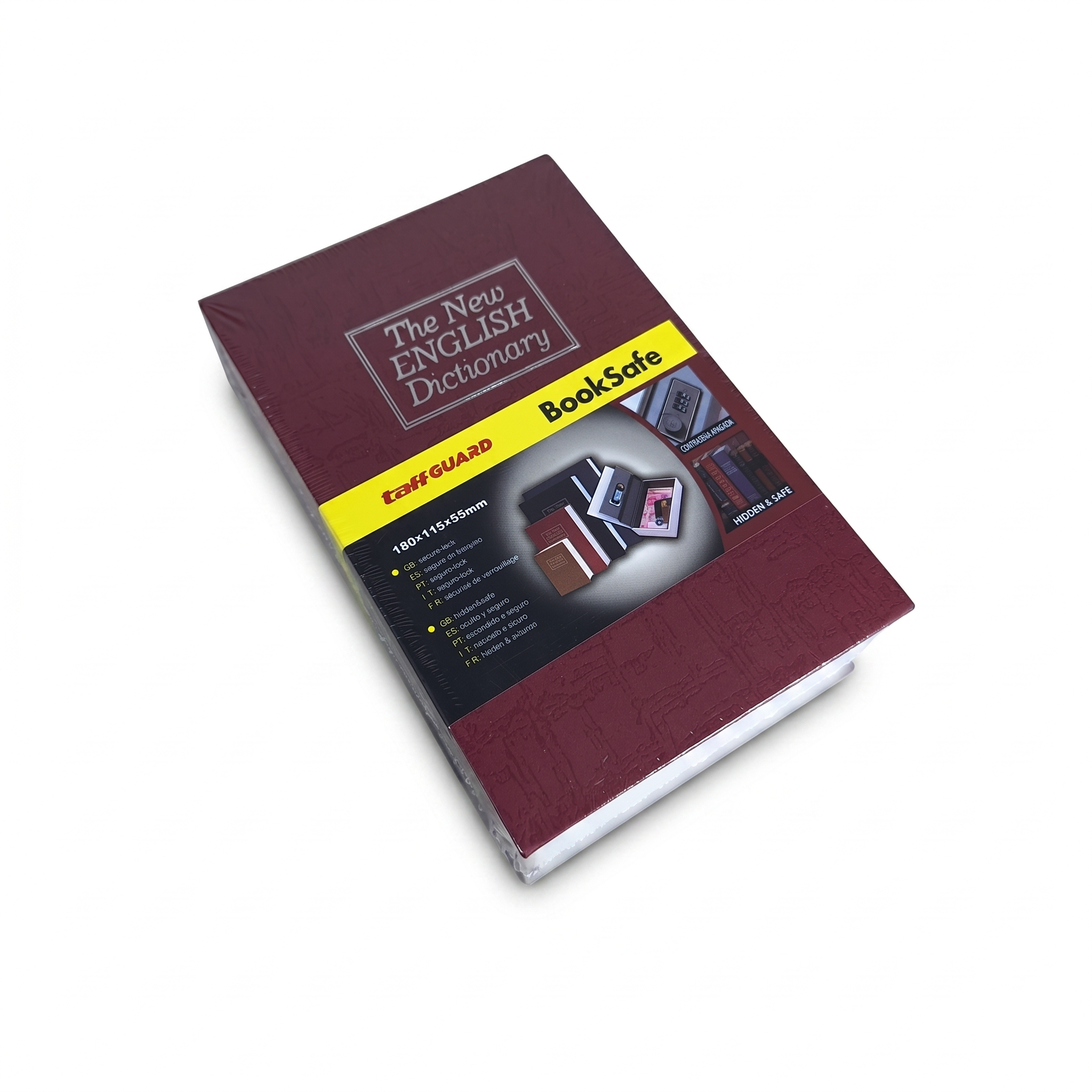 TaffGUARD Kotak Buku Kamus Hidden Safety Box Book Password Lock Size S - KB-10P Gambar produk TaffGUARD Kotak Buku Kamus Hidden Safety Box Book Password Lock Size S - KB-10P - Kemasan