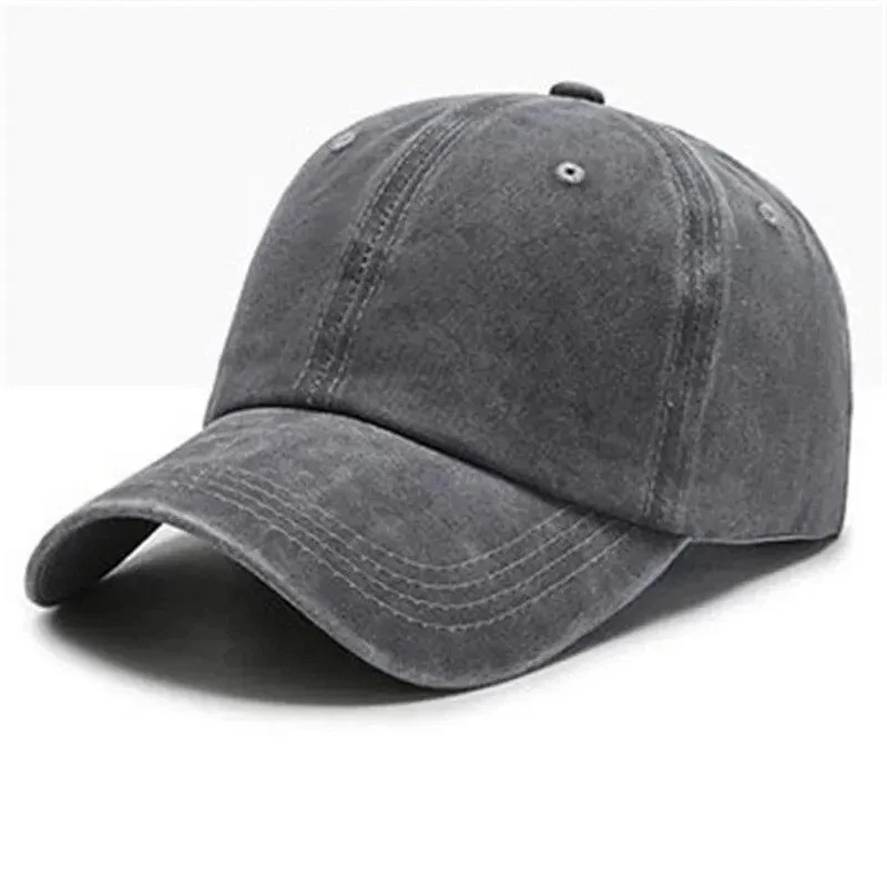 MUJE Topi Baseball Cap Polos Adjustable Breathable Washed Style - F250 Gambar produk MUJE Topi Baseball Cap Polos Adjustable Breathable Washed Style - F250