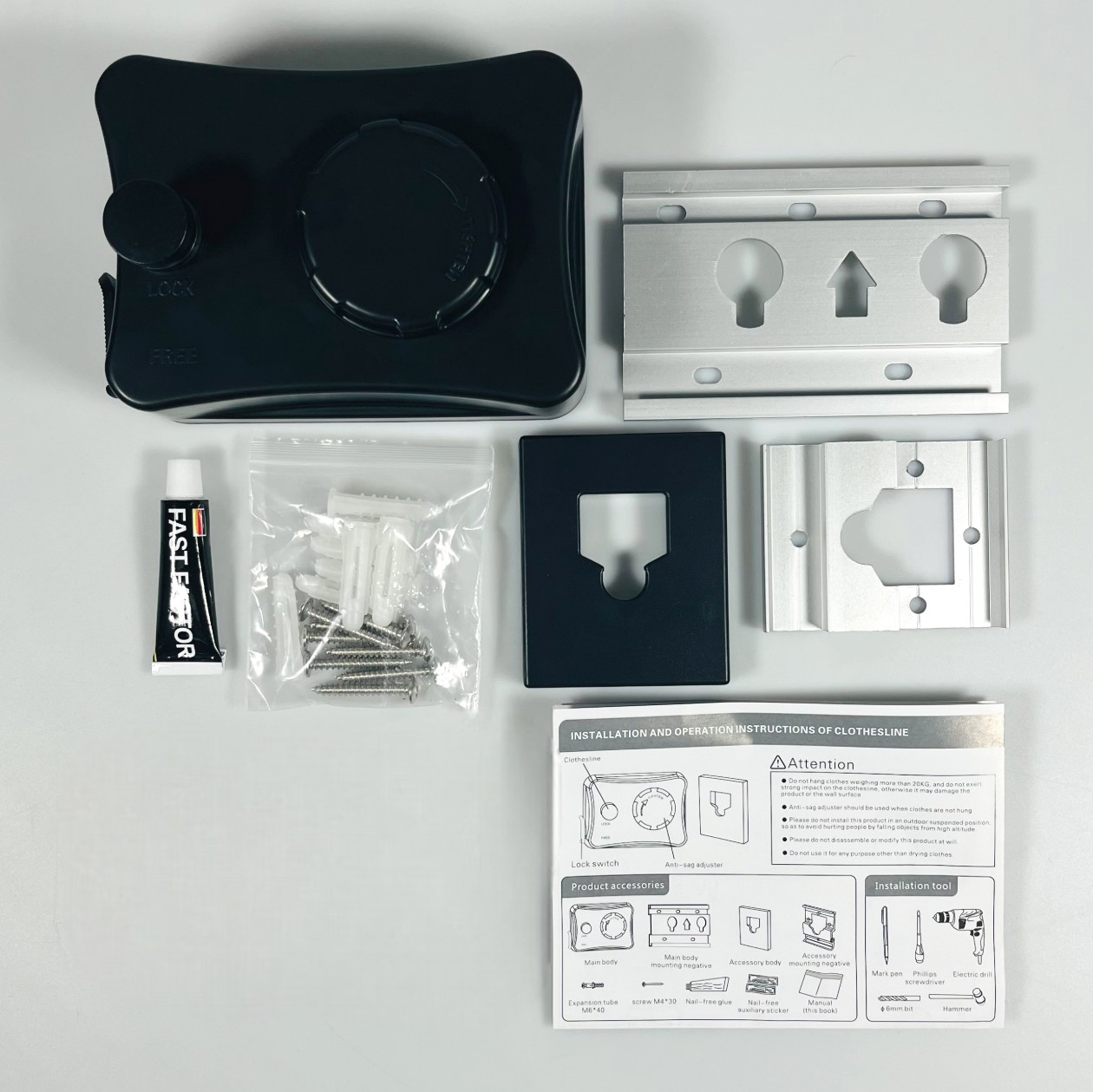 Jilin Tali Jemuran Baju Portable Indoor Outdoor Retractable 5.1M 20kg - J51 Gambar produk Jilin Tali Jemuran Baju Portable Indoor Outdoor Retractable 5.1M 20kg - J51