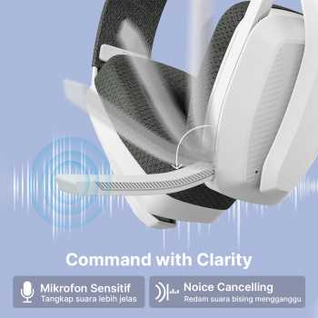 Gambar produk BINNUNE Headset Gaming Wireless Bluetooth 500mAh USB Type C - BW06-BT