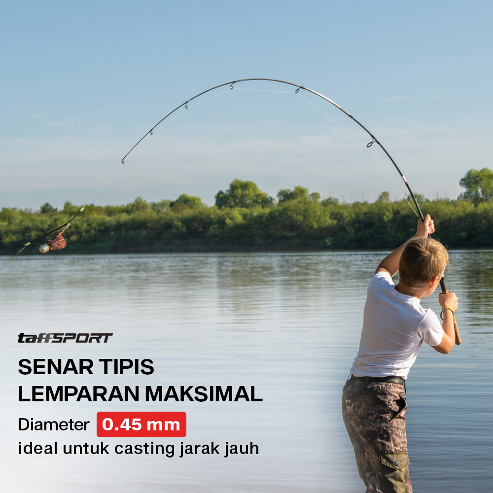 TaffSPORT Senar Pancing PE 4 Braided Strand Fishing Line 100M 7.0 - X4 Gambar produk TaffSPORT Senar Pancing PE 4 Braided Strand Fishing Line 100M 7.0 - X4