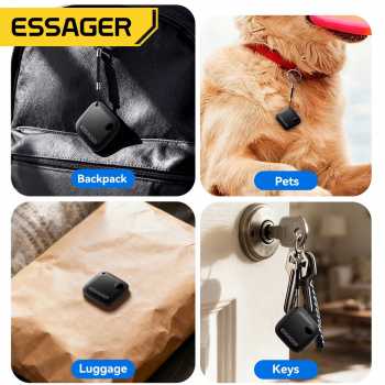 Gambar produk ESSAGER Smart Tag Tracker Bluetooth Finder Key iOS Support Only - WWQ Tag - 4