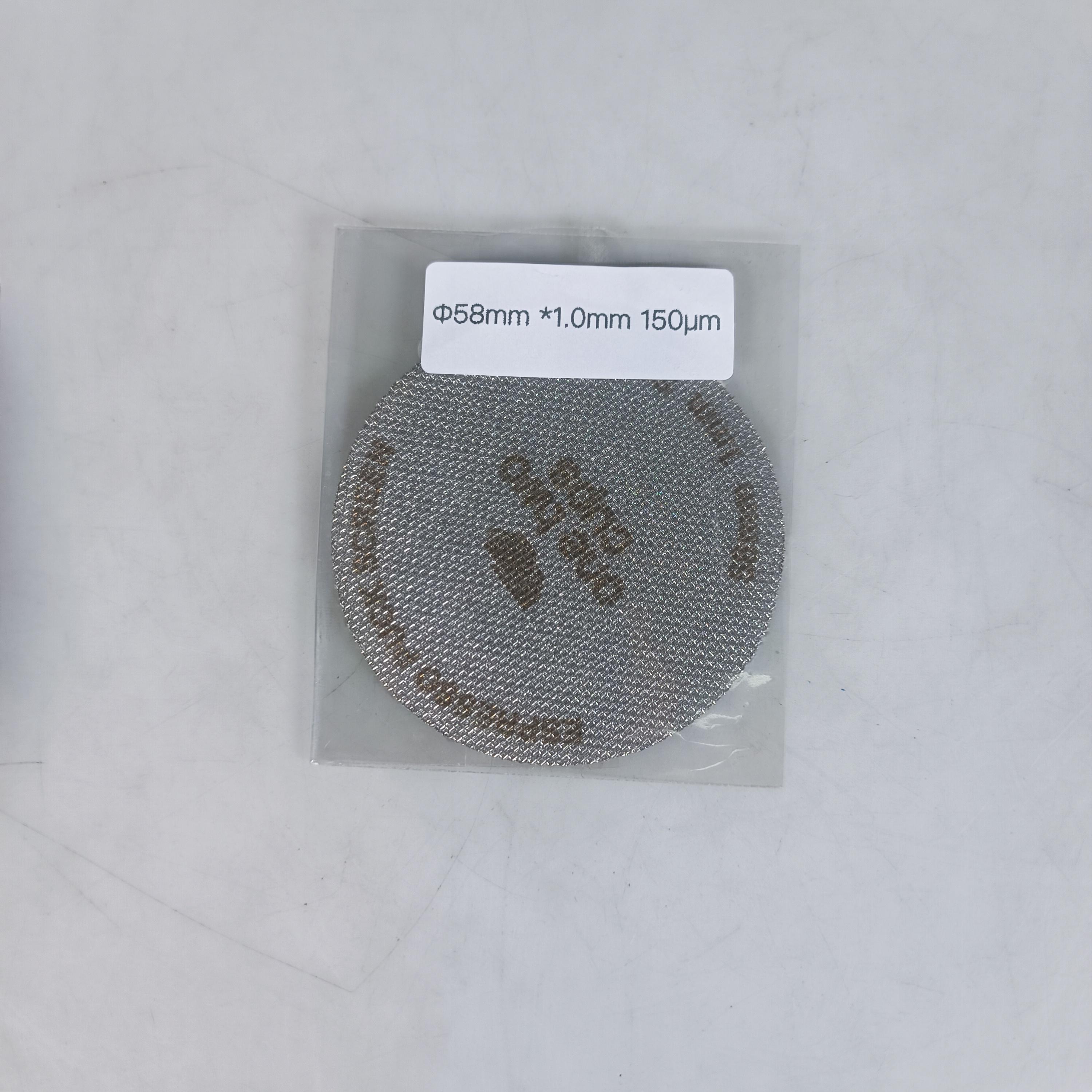 Gambar produk One Two Cups Puck Screen Portafilter Espresso Machine 150 Micron 58mm 1mm - SUS3