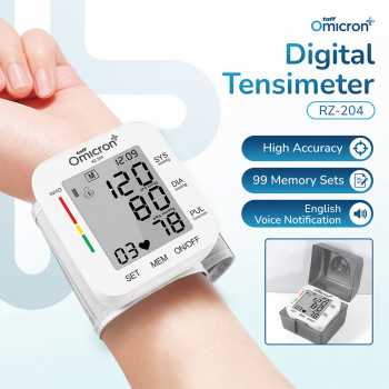 TaffOmicron Tensimeter Digital Pengukur Tekanan Darah - RZ-204