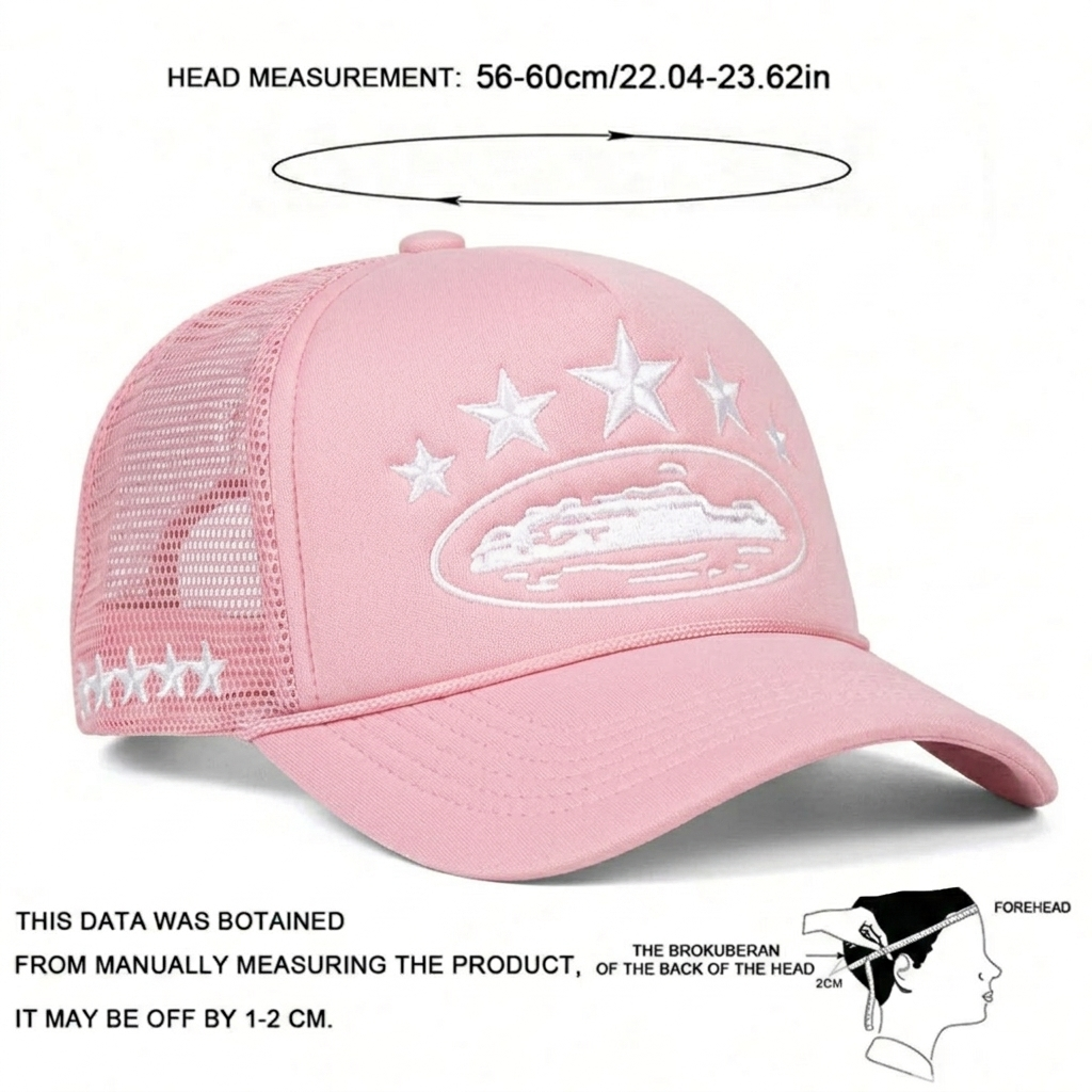 Gambar produk CORTEIZ Topi Trucker Jaring Mesh Hat Bordir Foam Inflatable - T200