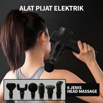 Rlaxyoo Alat Pijat Elektrik Pundak Punggung Tangan Massage Gun - S3