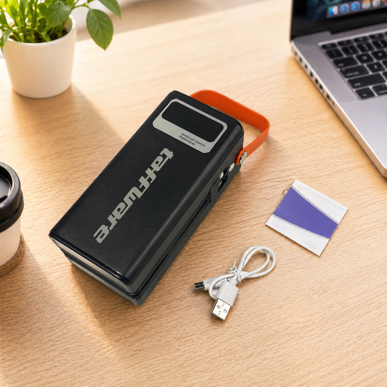 Gambar produk Taffware Power Bank Fast Charging Cable USB Type C 50000mAh 120W - KP502