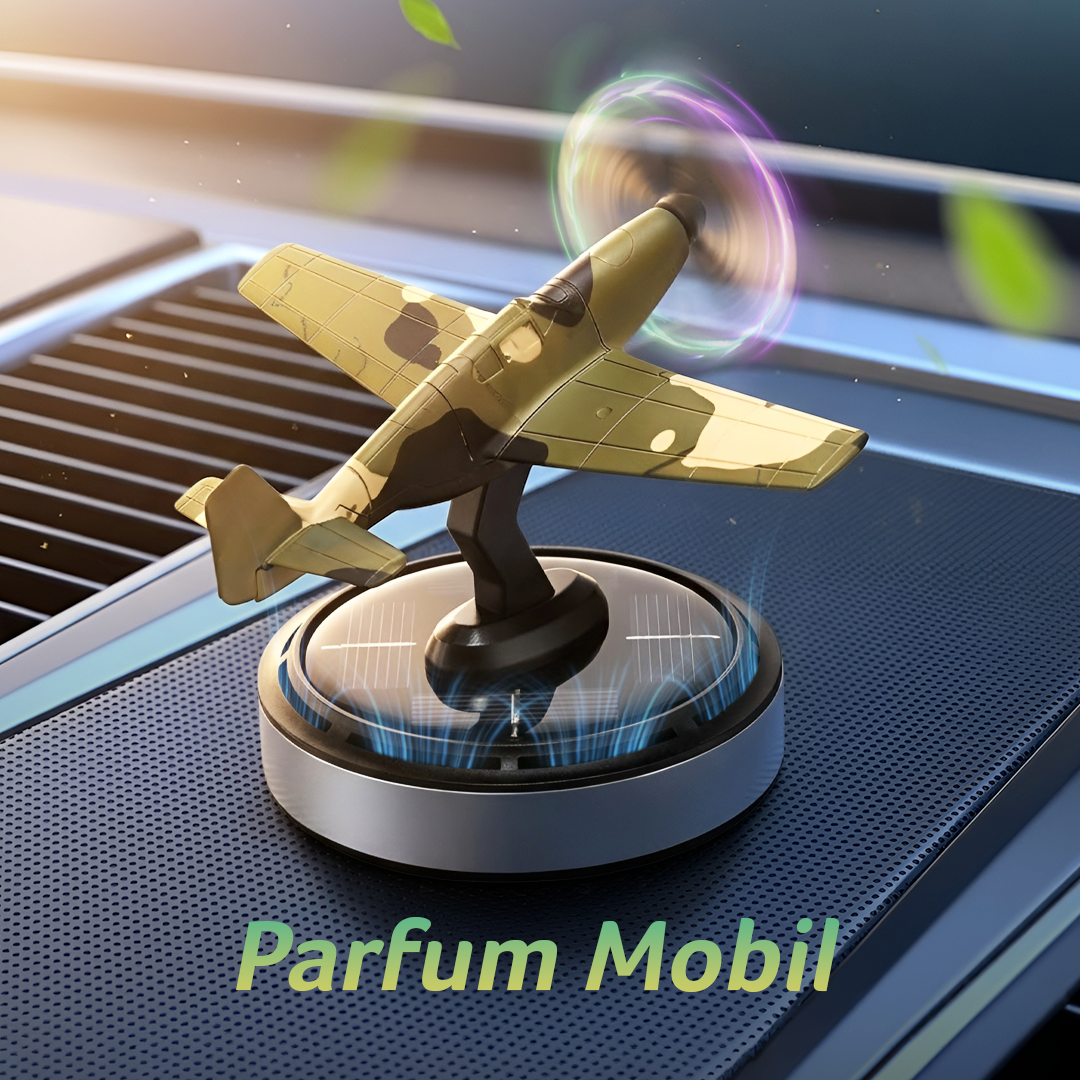 Tefanball Parfum Mobil Dashboard Pesawat Tenaga Surya Car Freshener - P51 Gambar produk Tefanball Parfum Mobil Dashboard Pesawat Tenaga Surya Car Freshener - P51