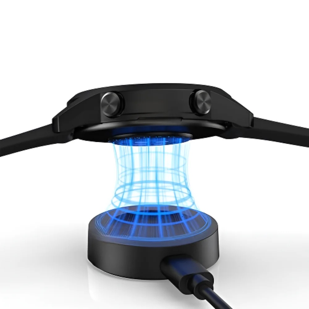 Gambar produk SPENIX Charger Smartwatch Huawei GT3/4/5 Magnetic Wireless USB 1M - SW-20