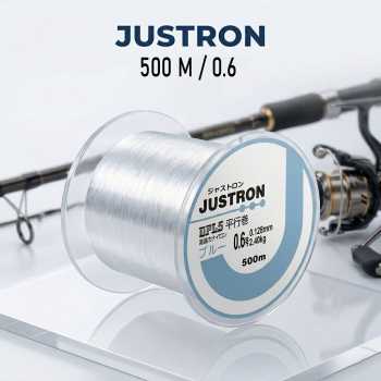 Gambar produk JUSTRON Senar Pancing Nylon Braided Invisible Spot Fishing Line 500M 0.6 - DPLS